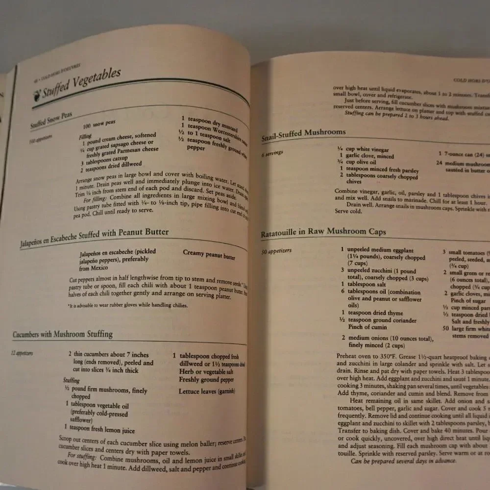 Cooking with Appetizers Bon Appetit Hardcover 1982